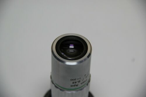 Mitutoyo M Plan Apo Microscope Objective 20X / 0.42 ∞/0 f=200 378-804-2