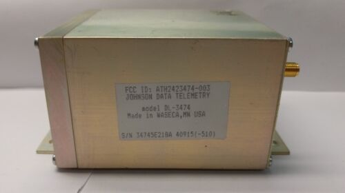 9 JOHNSON DATA TELEMETRY DL-3474 WIRELESS MODEM BY DATARADIO