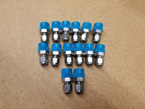 14 New Swagelok Stainless Steel Male Connector Fittings 1/4x3/8mnpt SS-400-1-6