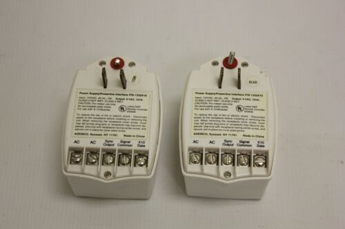 Lot of 2 ADEMCO Power Supplies 1332X10