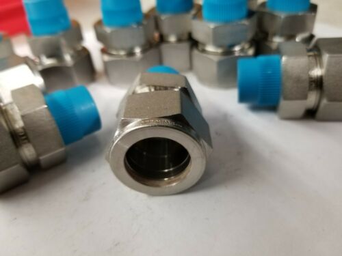 11 New Swagelok Stainless Steel Male Connector Fittings 3/4x3/8 SS-1210-1-6