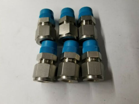 6 New Swagelok Stainless Steel Male Connector 1/2x3/8 SS-810-1-6