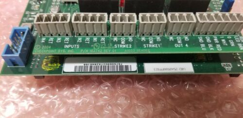 Checkpoint AC-1200-CPU CPU Board With A1033 Reader Board Access Control Rev01