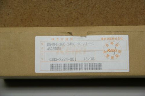New Tokyo Keiki Flui-Trol Solenoid Directional Valve DG4M4-36C-24DC-20-JA-PG