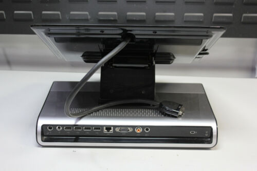 HP XB4 Notebook Media Docking Station HSTNN-Q04X w/ Adapter
