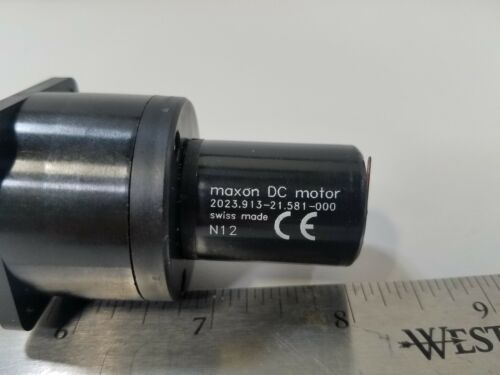 Maxon DC Motor With Gearhead Gearmotor 2023.913-21.581-000 110458