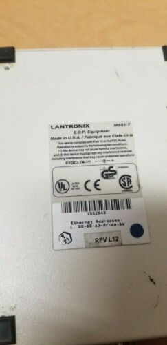 Lantronix MSS1-T Micro Serial Server