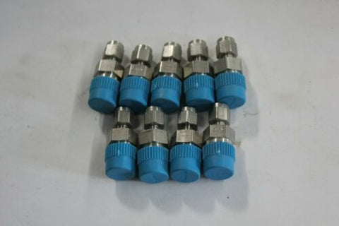9 New Swagelok Stainless Steel Male Connector Fittings SS-100-1-2