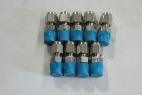 9 New Swagelok Stainless Steel Male Connector Fittings SS-200-1-2