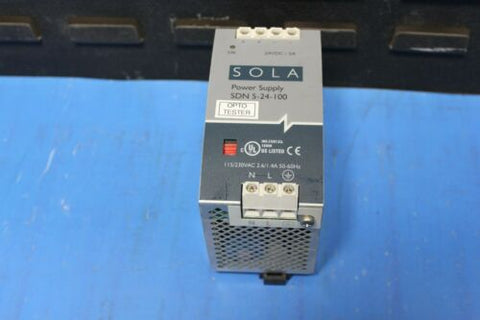 Sola 24Vdc 5A Power Supply SDN 5-24-100