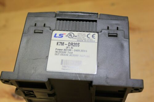 LS Master-K120S Programmable Logic Controller PLC CPU K7M-DR20S