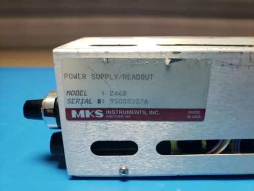 MKS Power Supply Readout Type 246 246B