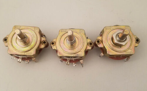 3 Unidex 249 10076032 Rotary Switch Switches