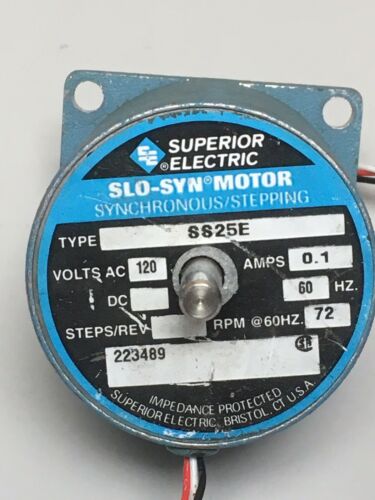 Superior Electric SLO-SYN Motor SS25E 120v Used