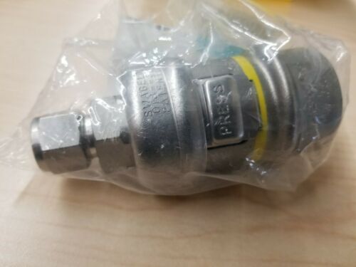 New Swagelok Stainless Steel Quick Connect Fitting Body SS-QT8-B-810K4