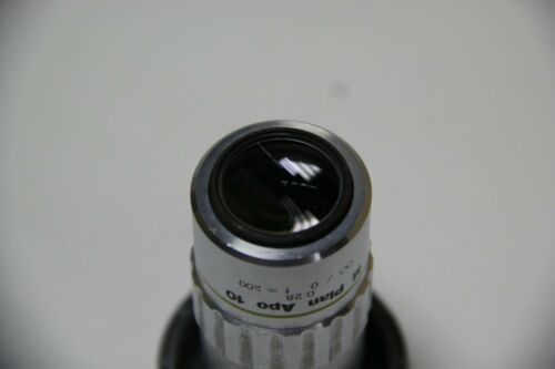 Mitutoyo M Plan Apo Microscope Objective 10X / 0.28 ∞/0 f=200 378-803-2