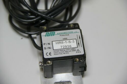Nanomotion High Precision Ceramic Motor & HR8-1-S-3 Nano Motion