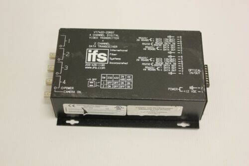 IFS GE VT7420 -2DRDT 4-Channel Digital Video Transmitter