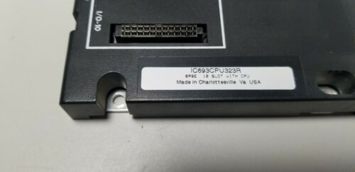 GE Fanuc 10 Slot PLC Base Chassis With CPU IC693CPU323R