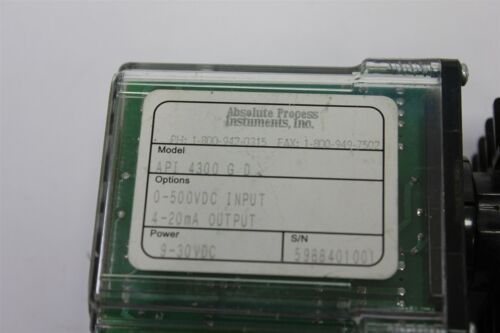 ABSOLUTE PROCESS DC TO DC TRANSMITTER WITH BASE API 4300 GD