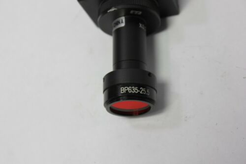 JAI CV-A1 Machine Vision Camera W/Midopt Red Bandpass Filter BP635-25.5 615-645n
