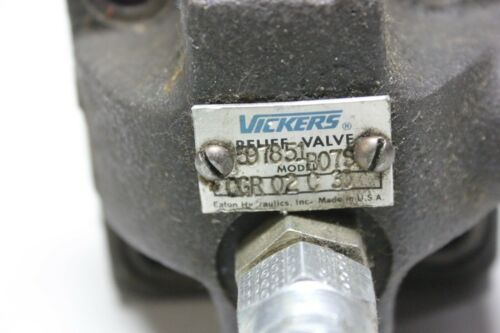 Vickers Relief Valve With Pressure Gauge CGR 02 C 30