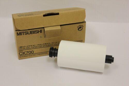 Mitsubishi CK700 Color Roll Paper for Video Copy Processor Printer Ink Ribbon