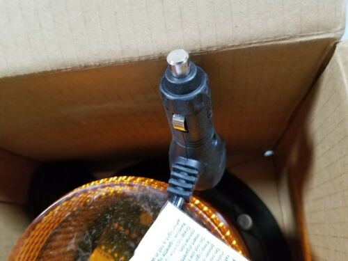 Preco safety strobe lamp amber new in box 4342 4342A Vacuum Mount