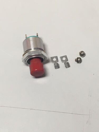 CSD Aviation Industrial Push Button Switch Red C1008R