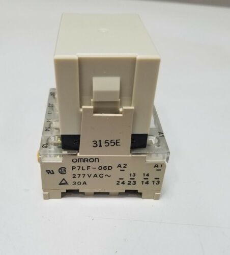OMRON Socket and Relay P7LF-06D + G7L-2A-T