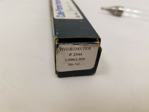 COLE PARMER/ERTCO 1.80-2.00 SPECIFIC GRAVITY HYDROMETER