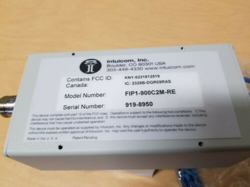 New Intuicom Wireless Ethernet Bridge FIP-1900C2M-RE