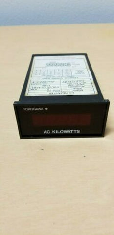 Yokogawa AC Kilowatts DC Voltmeter Panel Meter 2351 00