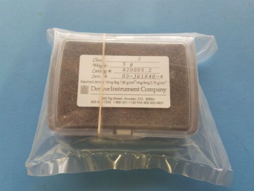 DENVER INSTRUMENTS 5G CALIBRATION WEIGHT CLASS 2