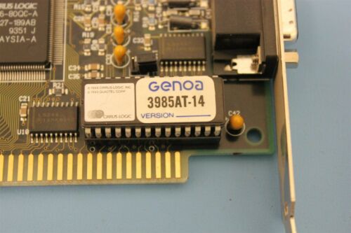 GENOA 8500 ISA INDUSTRIAL VIDEO CARD