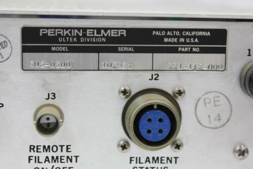 ULTEK Digital gauge control 605-0500 PERKIN ELMER POWERS ON