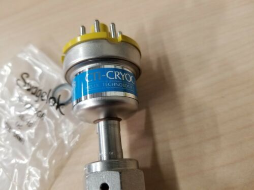 CTI Cryogenics Thermocouple TC Gage-VCR 8112105 8 Pin Vacuum & Swagelok Gasket