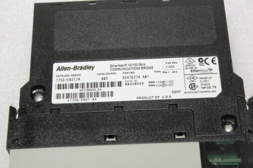 Allen Bradley Controllogix Ethernet/IP PLC Module 1756-EN2T/A
