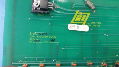 AUTOMATION INTELLIGENCE DUAL ENCODER CNC PC BOARD 2-ENC-G02 3D0014 REV 8