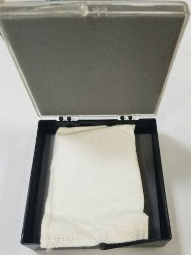JANOS CALCIUM FLUORIDE OPTICAL LASER LENS 2MM DIA 5MM THICKNESS A1405V544