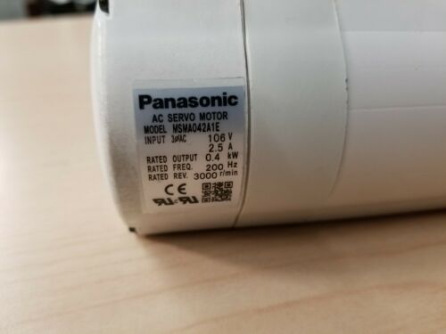 Panasonic AC Servo Motor MSMA042A1E