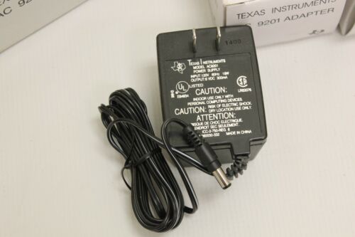(3) NEW Texas Instruments AC 9201 Adapter Power Supply 120V