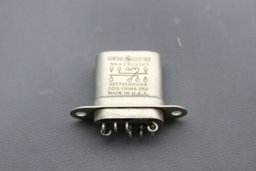 GE MIL SPEC RELAY 552ohm 3SAE5131K1 (S18-T-28A)