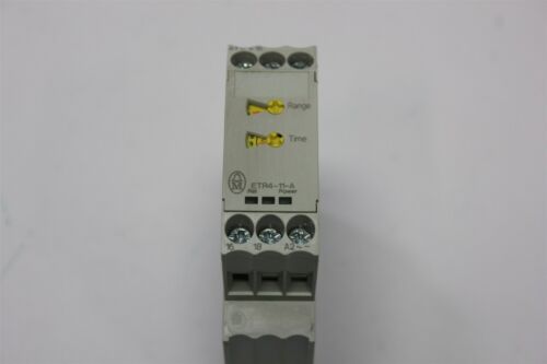 MOELLER ON-DELAY TIMING RELAY ETR4-11-A