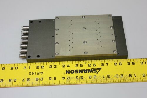 7 3/4" x 3 3/4" Vacuum Chuck Plate Table for Robotics Wafer Semiconductor