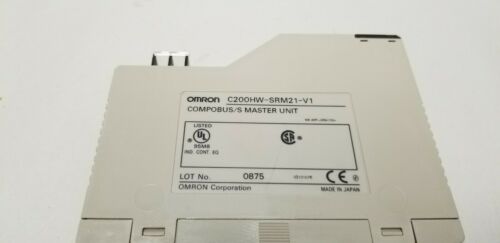 Unused Omron PLC Compobus/S Master Unit C200HW-SRM21-V1