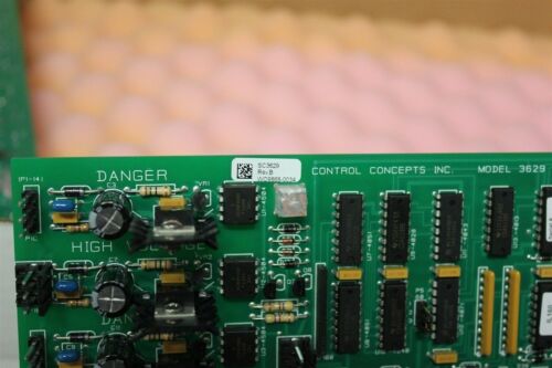 Control Concepts Scr Power Controller Firing Card Circuit Board 3629 Sc3629