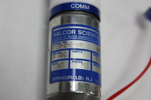 Valcor Scientific Subminiature Teflon® Diaphragm Solenoid Valve SV20-2