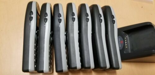 7 Spectralink Wireless Phones W/Batteries & Charging Stations LTB100 602X 6020