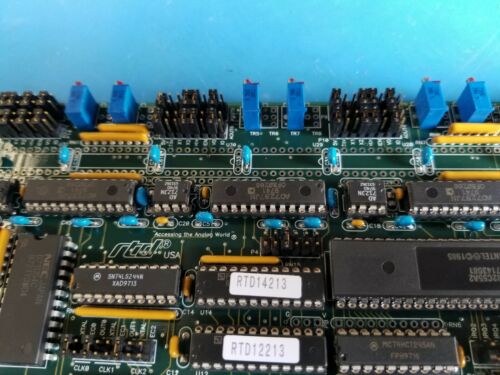 Real Time Devices RTD DA810 DAQ Data Acquisition & Control System ISA Board Card